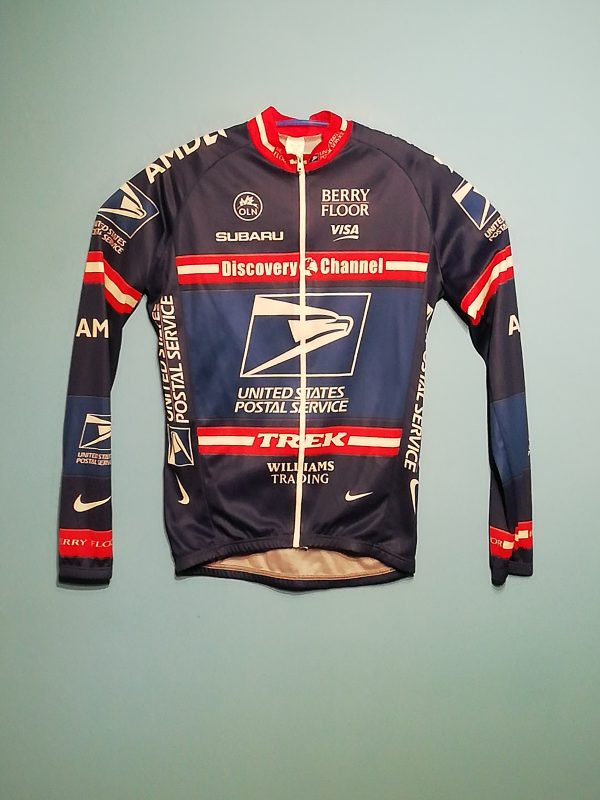 US POSTAL SERVICE-TREK-DISCOVERY CHANNEL  2e SHIRT  2004