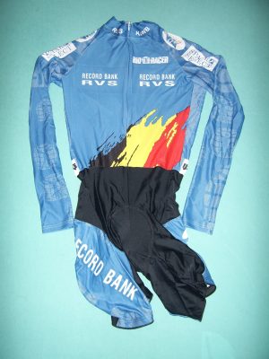 ベルギー (d) ナショナル チーム シクロクロス世界選手権 TABOR 2001 シクロクロス スーツ