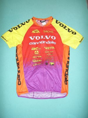 CAMISA DE CICLISMO VOLVO-CANNONDALE 1996-1997
