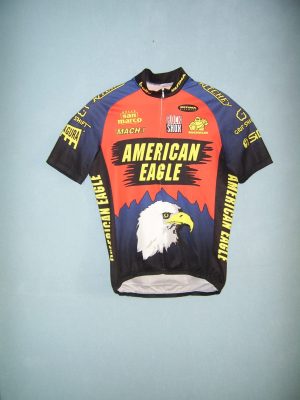 CAMISA DE CICLISMO AMERICAN EAGLE (g) 1997-1998
